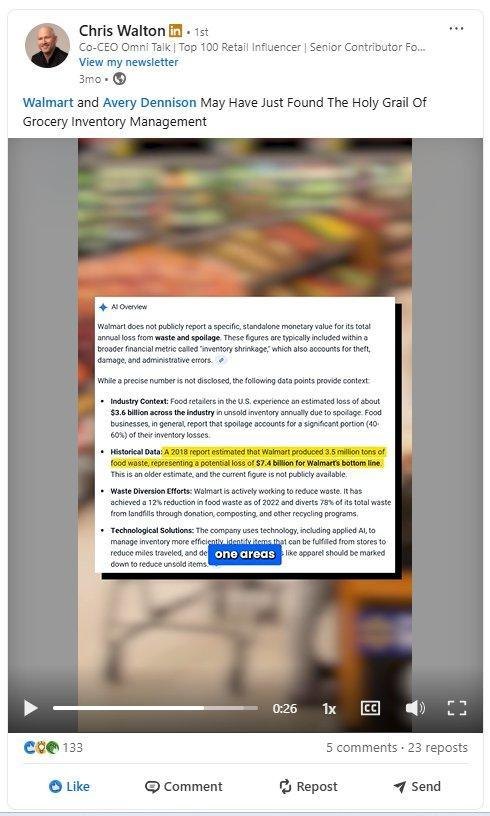 Short-form content adapted for LinkedIn
